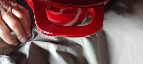 Brytfanna żeliwna emaliowana